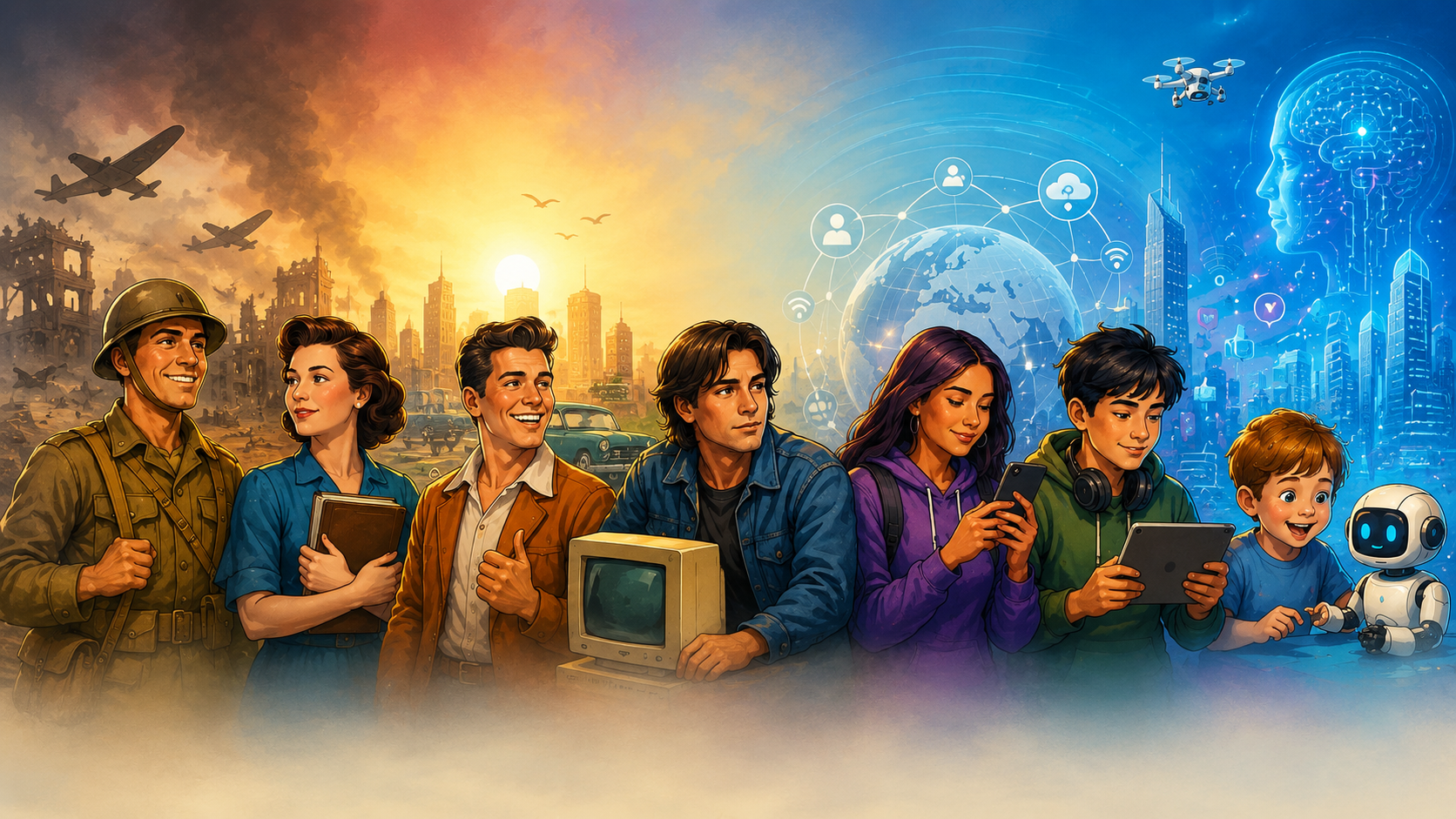 Generations Then and Now: Which Generation Do You Belong To? — article cover image